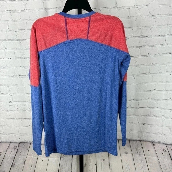 NY Rangers Long Sleeve Athletic Material Shirt Size Small - Picture 5 of 6